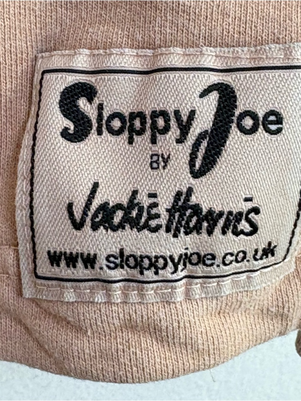 SLOPPY JOE UK Collar 02 Sweatshirt Beige Tan Size 3 L Oversized Relaxed Organic - Picture 4 of 11